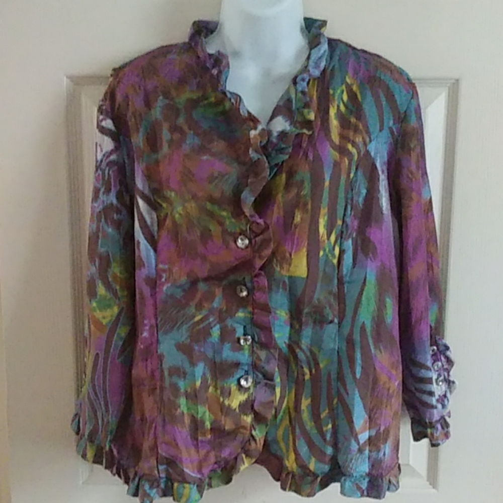 Multi Colored Top - image 1